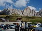 kurze Rast auf dem Grdnerjoch